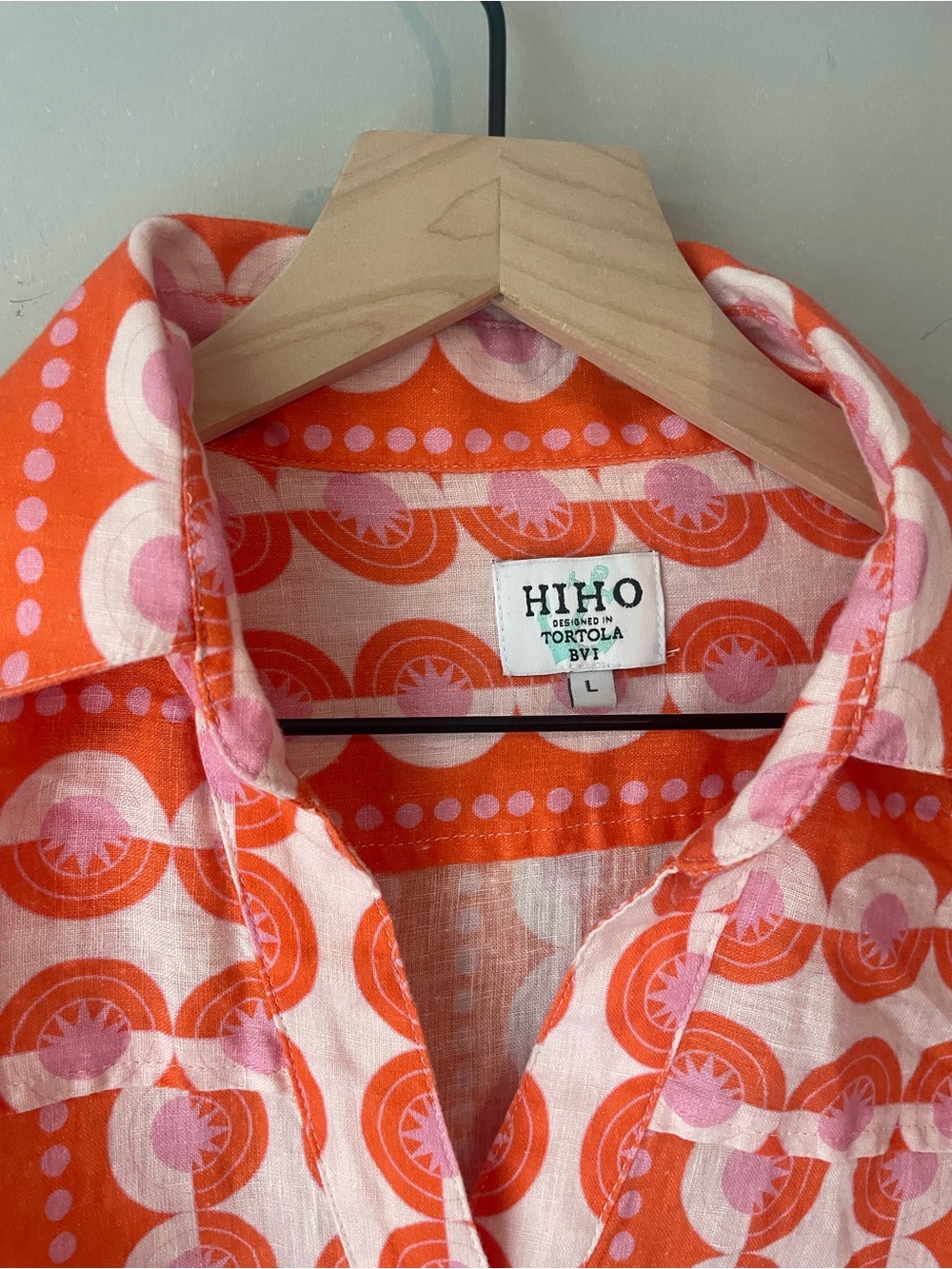 Hiho Linen Shirt Dress - Picture 2 of 8